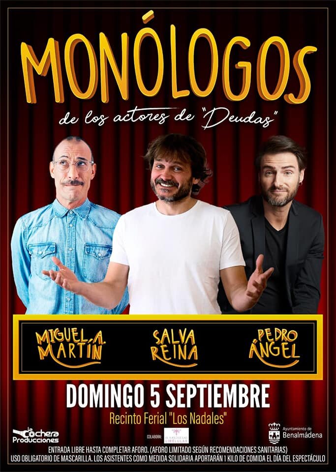 Monólogos del Festival de Humor y Magia de Benalmádena Monólogos del Festival de Humor y Magia de Benalmádena