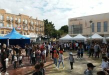 1.400 alumnos participan en la 13º Feria de las Ciencias Ibn-Albaytar en la plaza de la Mezquita Feria_de_las_Ciencias_2022_Benalmádena