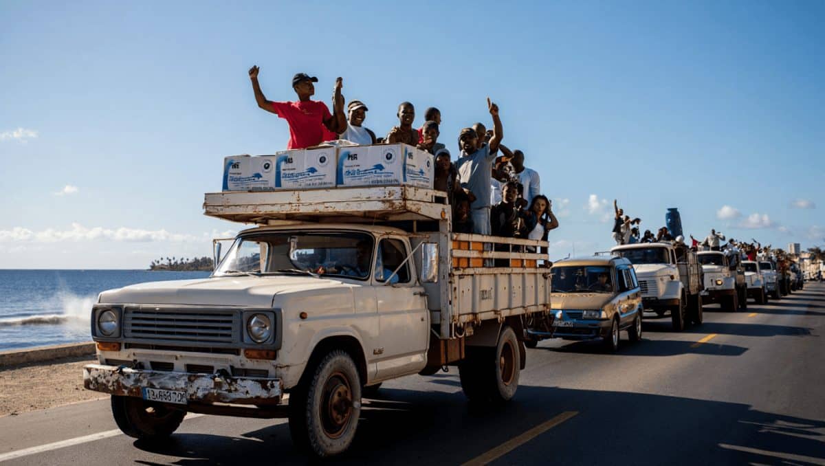 Nuestra América, un convoy para romper el bloqueo de Cuba por parte de EEUU: "América no es el patio trasero de Trump"