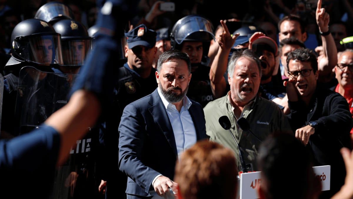 Los incidentes con radicales en el mitin de Vox en Granada se saldan con un detenido
