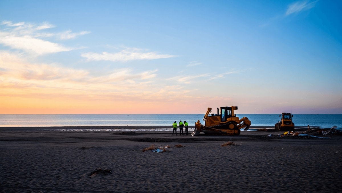 El Gobierno reparará los daños en playas malagueñas