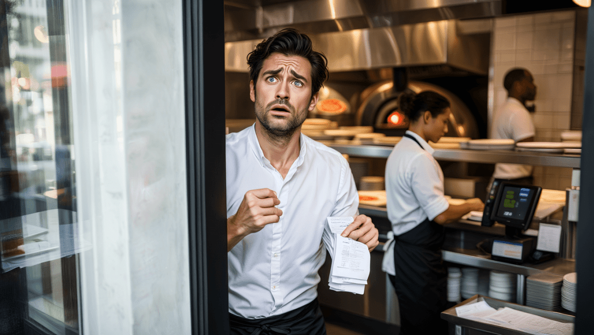 Un jefe de sala de 45 años, investigado en Italia por la desaparición de 45.287,63 euros en una pizzería: la Fiscalía le atribuye haber borrado 2.789 pedidos del sistema