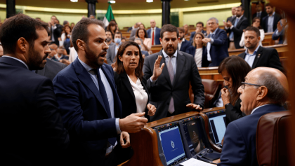 Adelante Andalucía se queda con parte del espacio del PSOE en el Parlamento