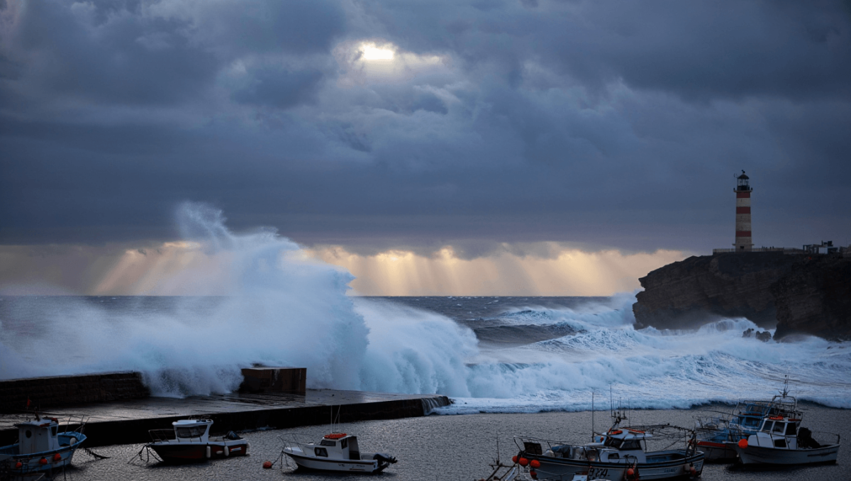 La Costa del Sol, en aviso amarillo por fenómenos costeros este miércoles - temporal 2