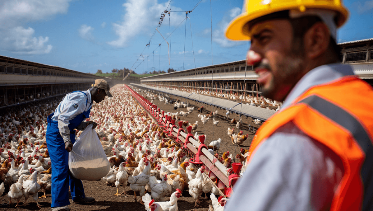1.600 euros más al mes solo en pienso: así golpea la guerra a una granja de huevos canaria con 62 años y 20.000 gallinas