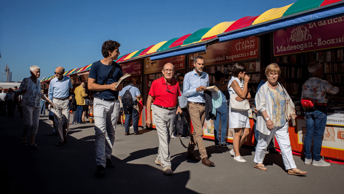 Poesía para un feria donde leer, reír y pasear