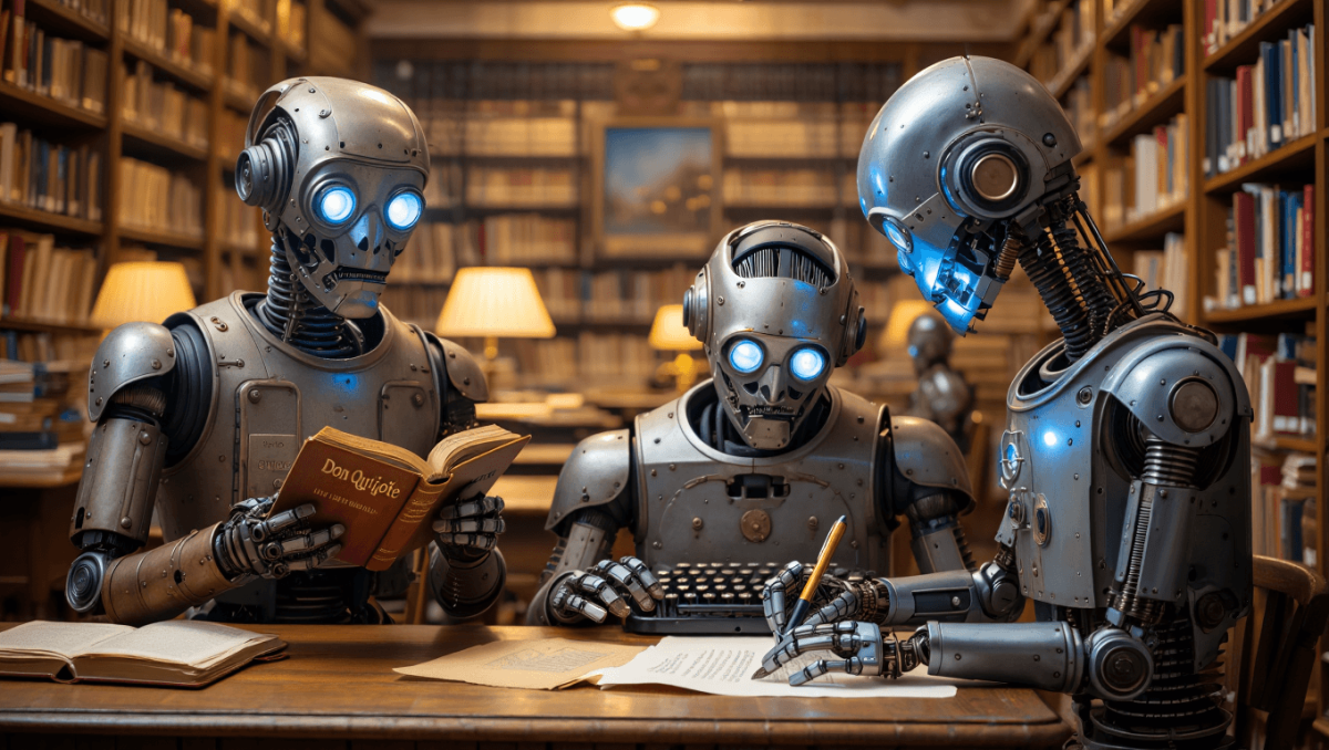 Robots que miran desde la literatura