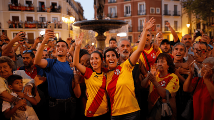 Vallecas toca el cielo