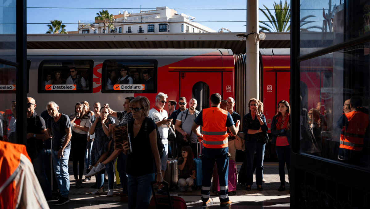 concentración trenes