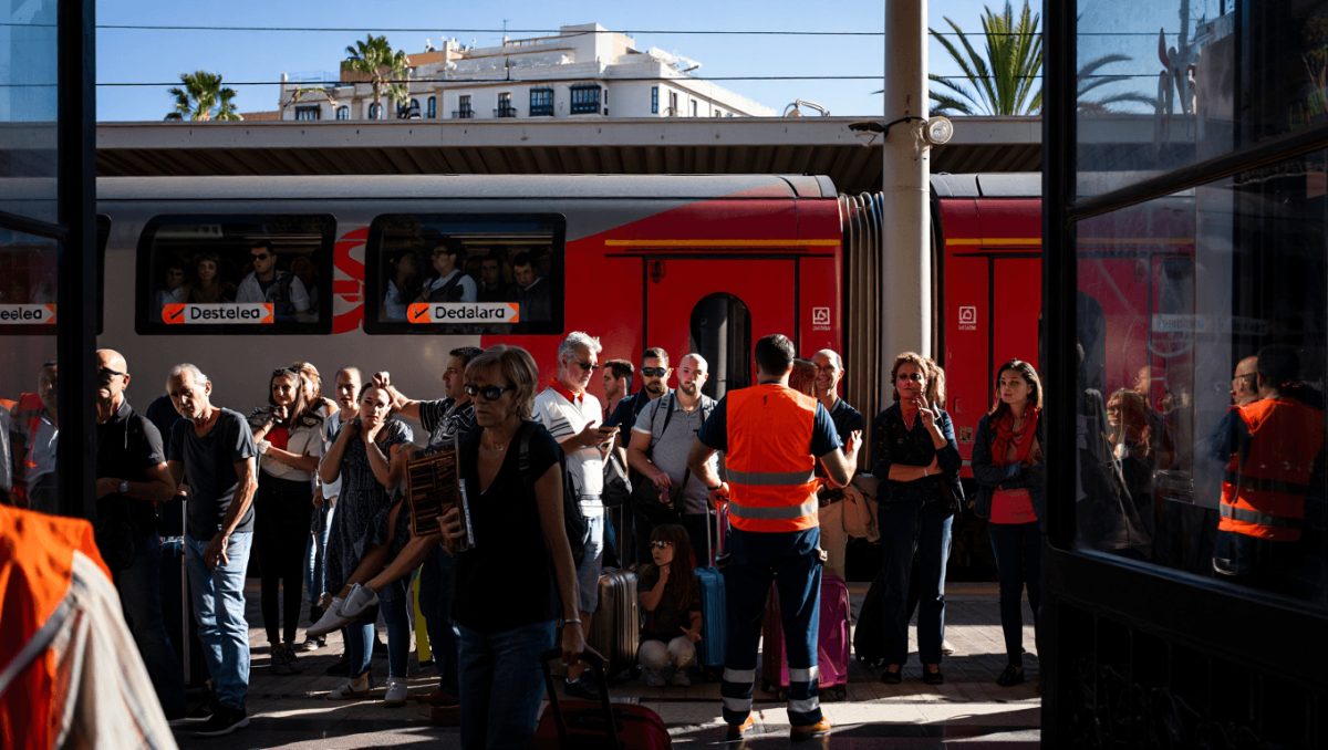 concentración trenes