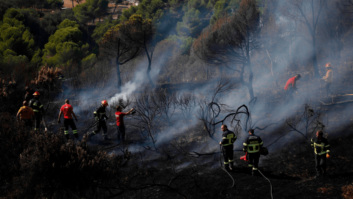 Cincuenta efectivos del Infoca liquidan los puntos calientes en el incendio de Los Gallardos